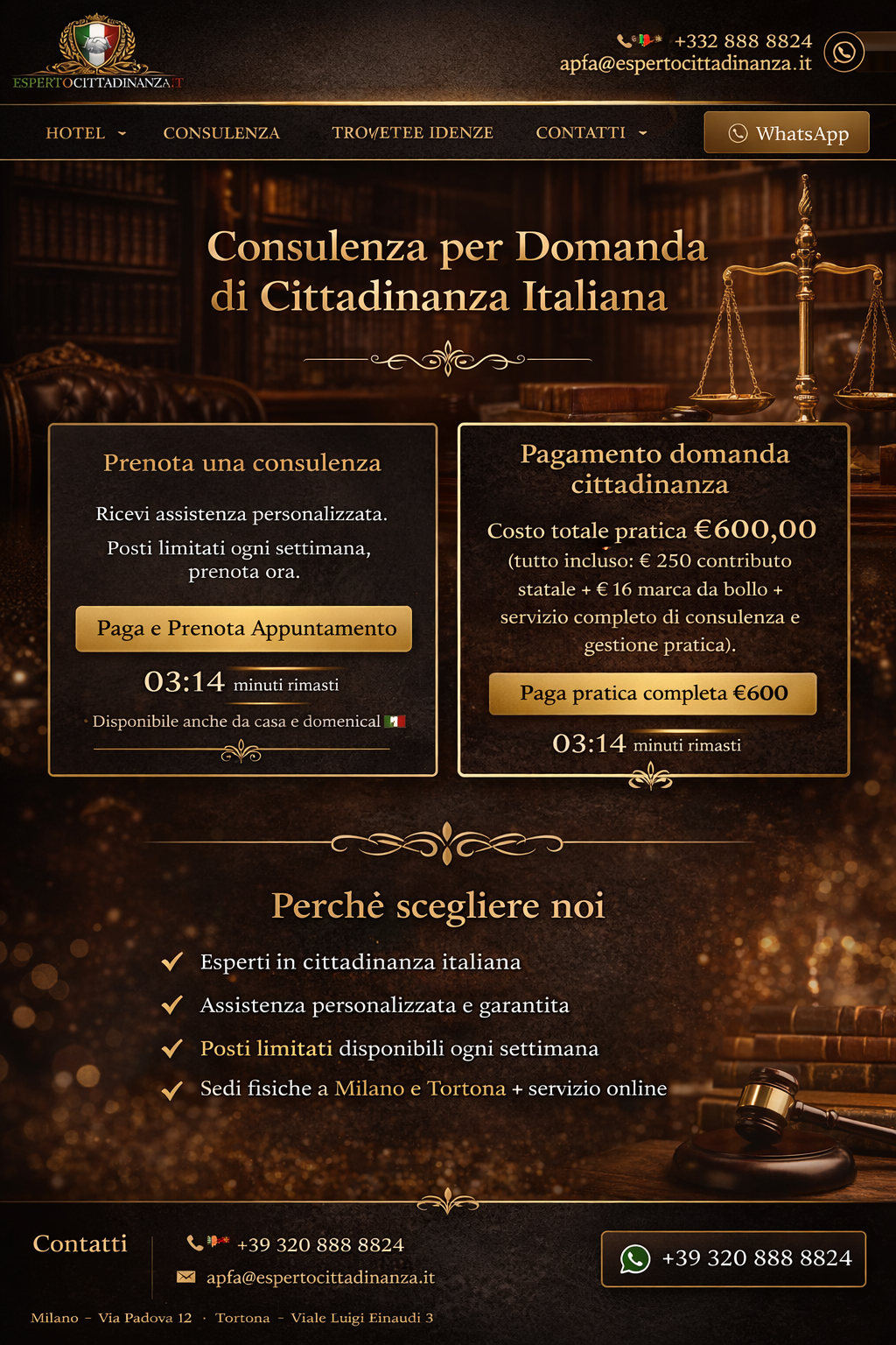 Consulenza cittadinanza italiana
